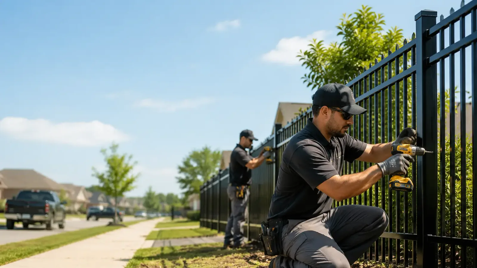Metal Fence Installation in Hartford, OH